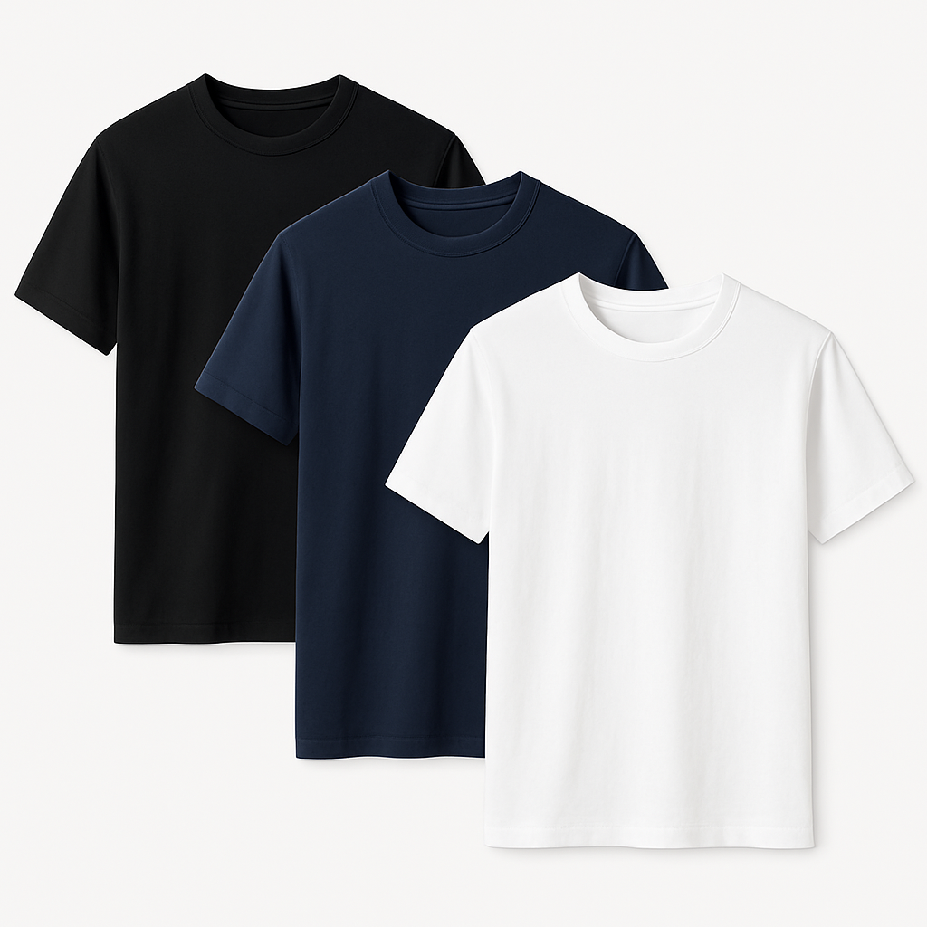 Set of 3 Basic Shirts